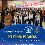 PERADI UTAMA Resmi Membuka Diklat Paralegal GBI Jawa Tengah Tahun 2025