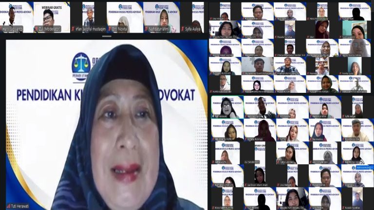 PERADI Utama Sukses Laksanakan PKPA Materi Ke-4 Bahas Hukum Acara Penanganan Perkara Perdata
