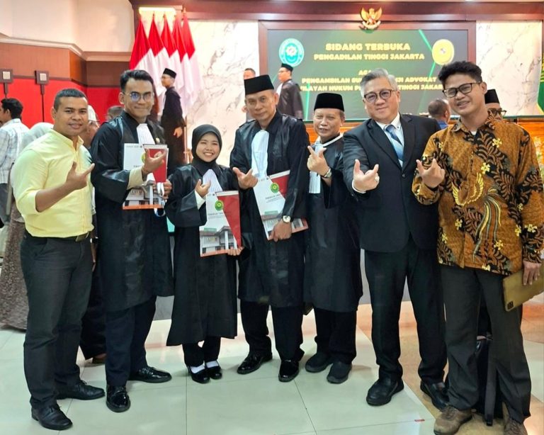 Menjelang Hari Kemerdekaan, PERADI Utama Kembali Kukuhkan Advokat Baru di Pengadilan Tinggi Jakarta